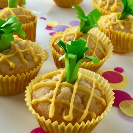 Kleine Mini Muffins für als Fingerfood für den nächsten Kindergeburtstag