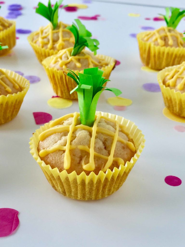Mini Muffins für die nächste Tutti Frutti Mottoparty