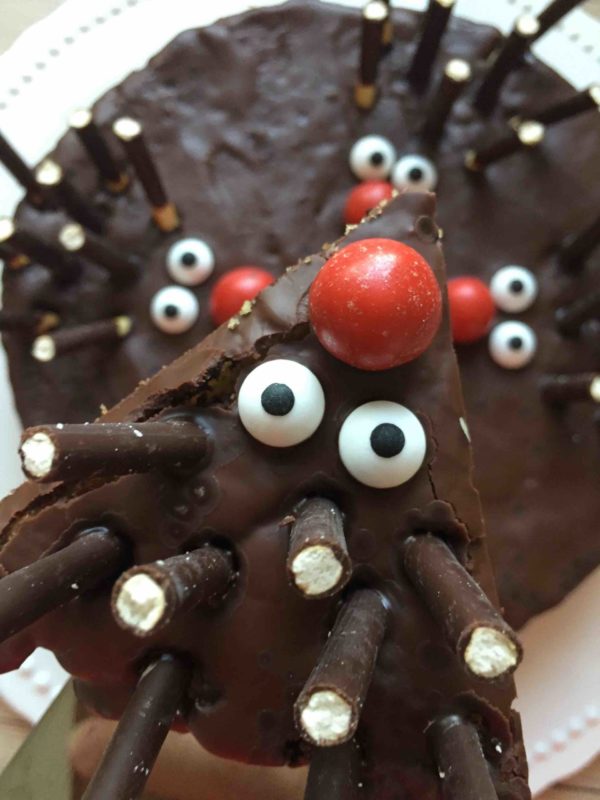 Schoko-Nuss-Kuchen - Ein süßer Igelkuchen im Herbst - Backen mit Minis