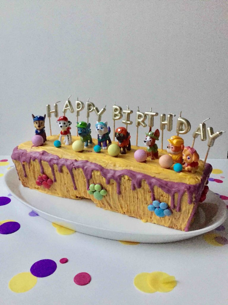 Paw Patrol Geburtstagskuchen Zum 5 Geburtstag Backen Mit Minis