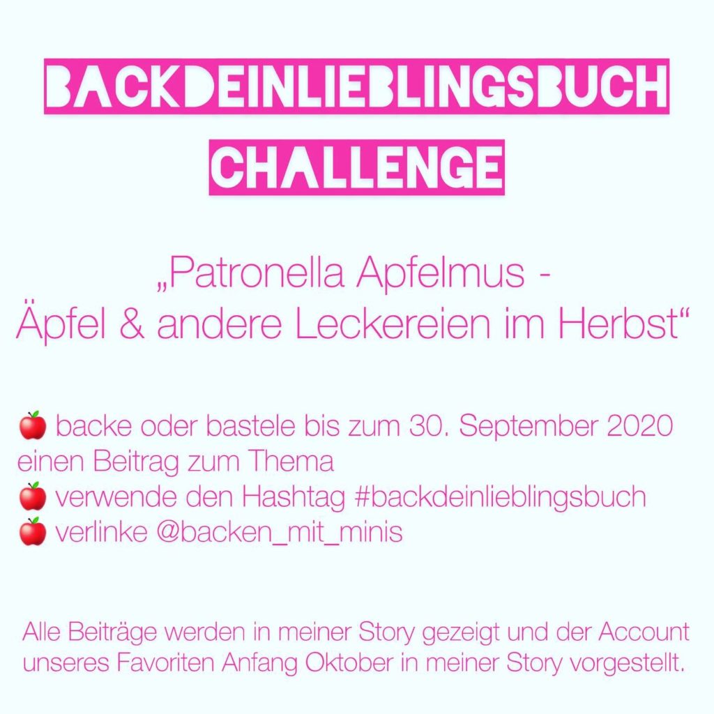 Das Buch zur Back-Challenge Back' dein Lieblingsbuch im September