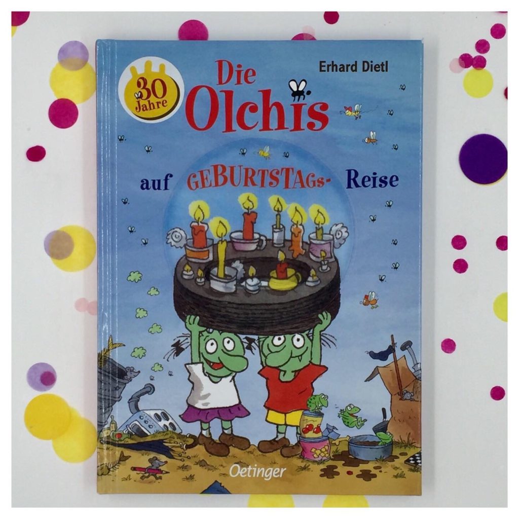 Die Orchis auf Geburtstagsreise als Pate für die Back dein Lieblingsbuch Challenge - Backen mit Kindern