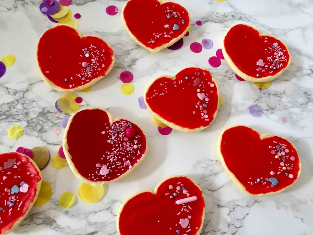 Zitronen-Amerikaner mit Herz - Backen mit Minis
