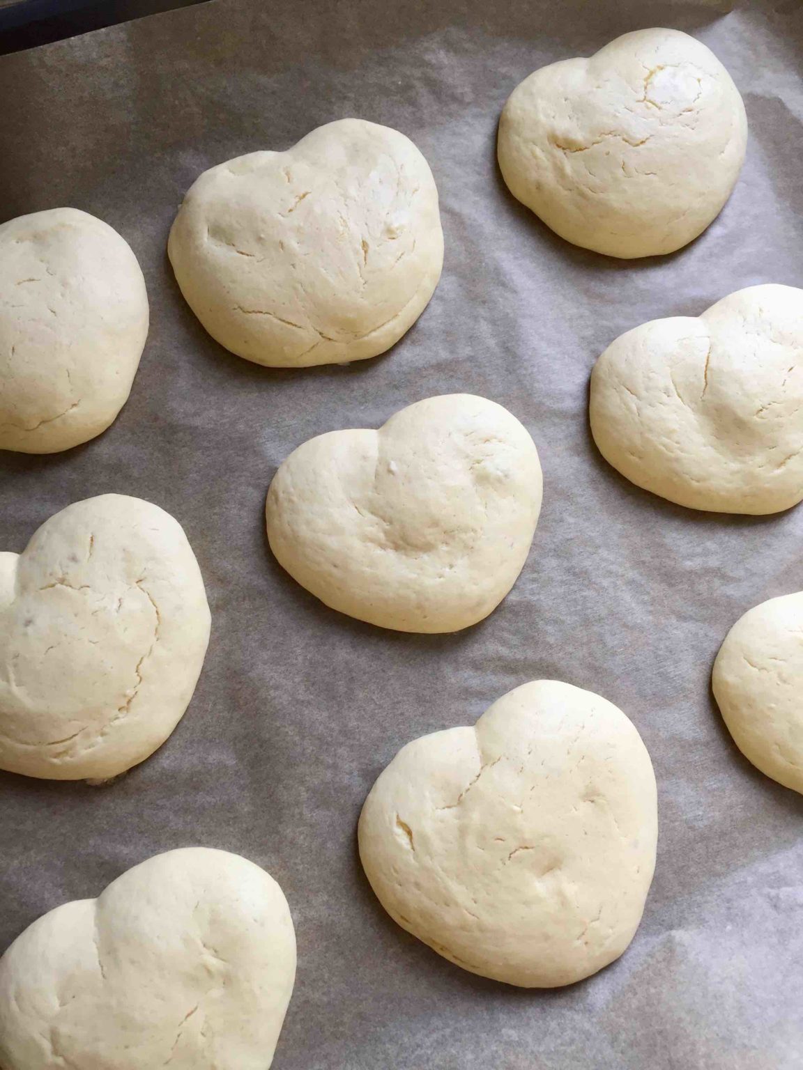 Zitronen-Amerikaner mit Herz - Backen mit Minis