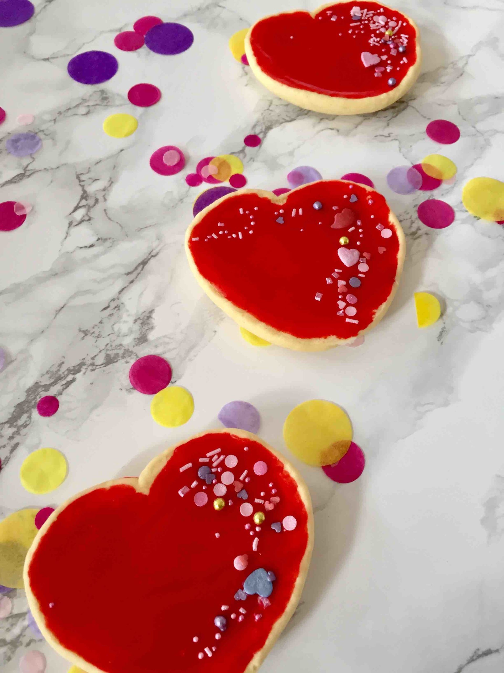 Zitronen-Amerikaner mit Herz - Backen mit Minis