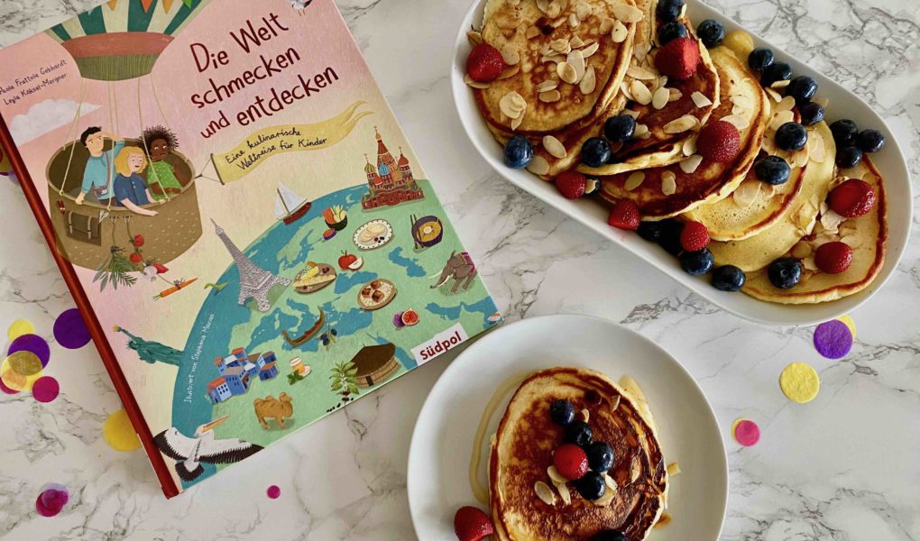 Ein wunderbares Backbuch für Kinder "Die Welt schmecken und entdecken".