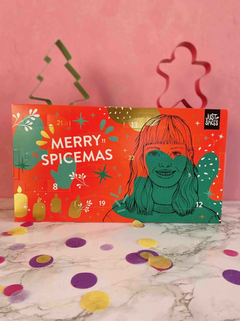 Der kleine Adventskalender von Just Spices ist eine leckere Geschenkidee zu Weihnachten oder in der Weihnachtszeit.