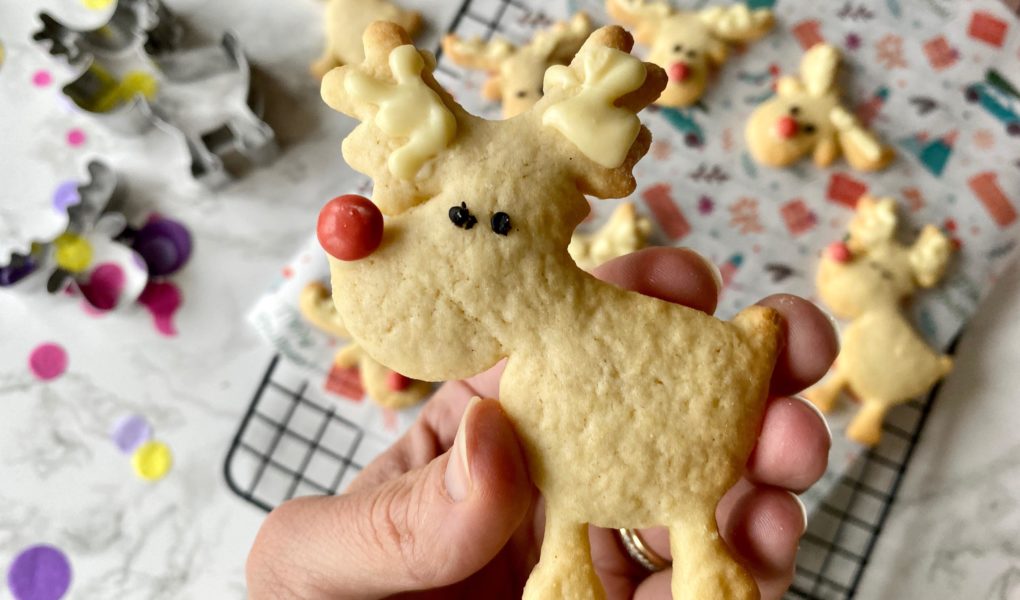 Rentier-Plätzchen für die Weihnachtsbäckerei mit Kindern - Unsere liebsten Plätzchen-Rezepte