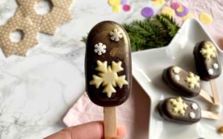 Schokobomben am Stiel für alle Hot Chocolate Fans als Geschenk aus der Küche.