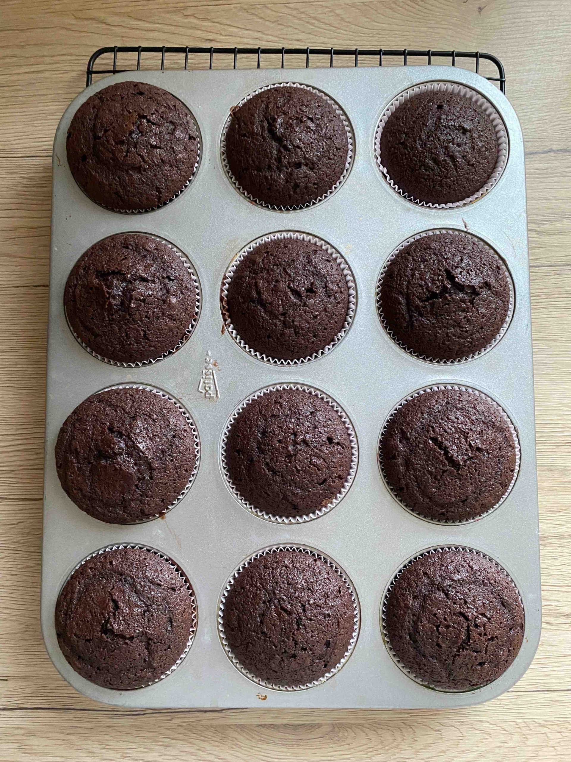 Bärchenmuffins - ein veganer Schokotraum - Backen mit Minis