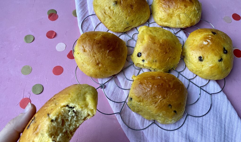 Kürbis-Schokobrötchen - köstliche Frühstücksbrötchen im Herbst