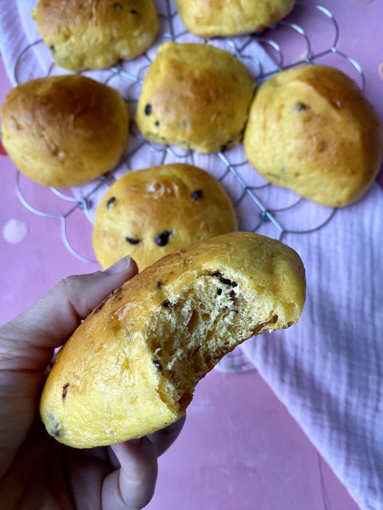 Kürbis-Schokobrötchen - köstliche Frühstücksbrötchen im Herbst