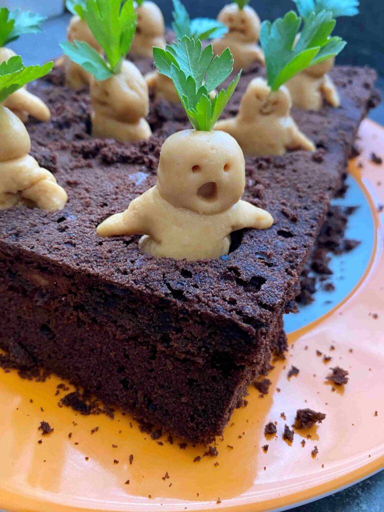 Als Harry Potter Geburtstagskuchen einen saftigen Alraunen-Schokokuchen