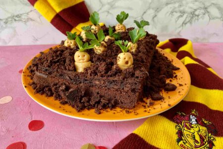 Als Harry Potter Geburtstagskuchen einen saftigen Alraunen-Schokokuchen
