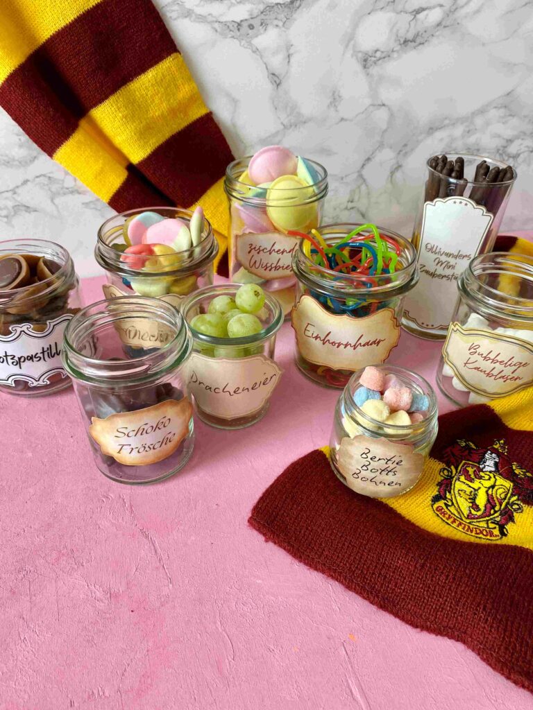 Magische Partysnacks für die Harry Potter Party