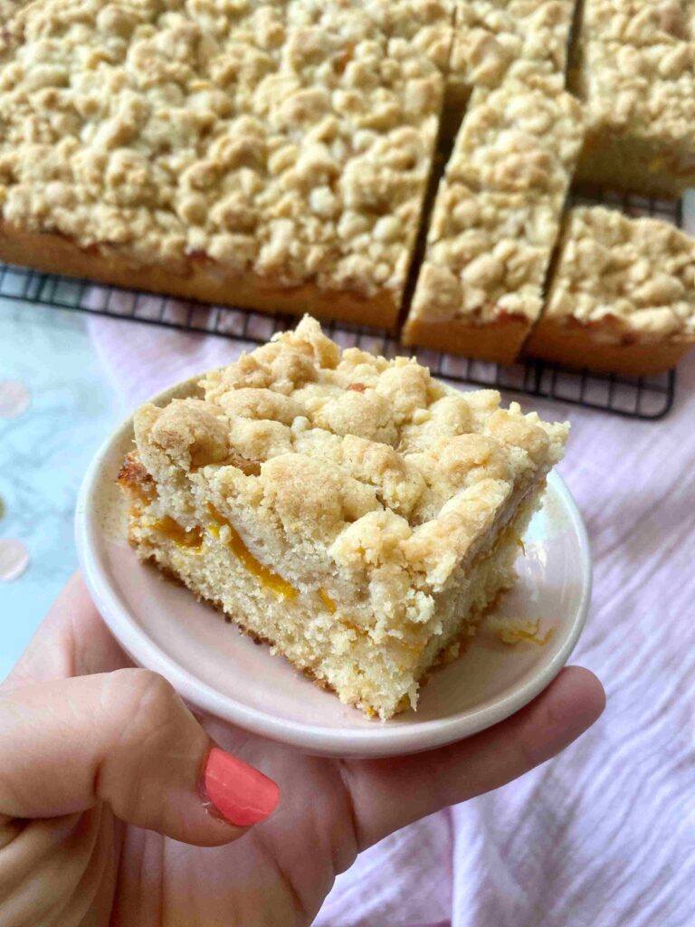 Butterstreuselkuchen wie von Oma - der einfache Mirabellen-Streuselkuchen