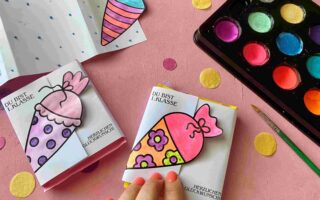 Geschenke zur Einschulung: DIY Druckvorlage für Ritter Sport