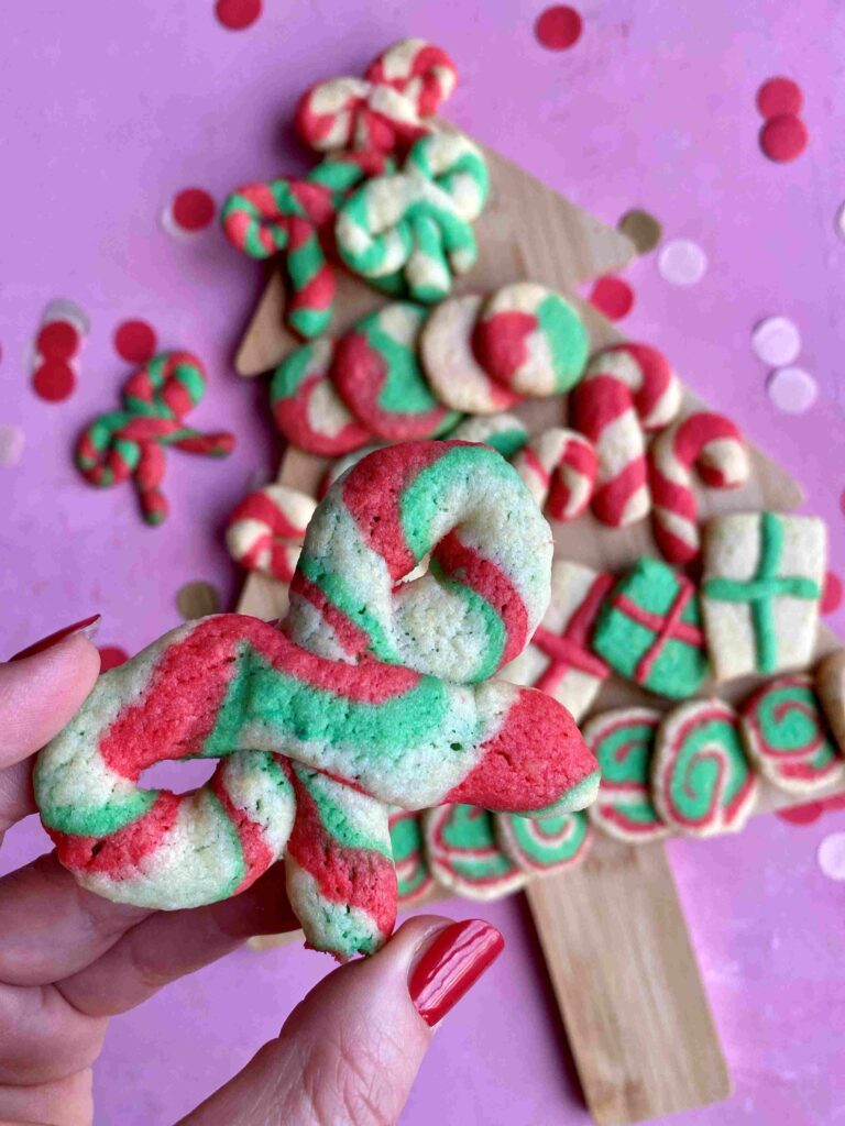 Weihnachtsplätzchen backen mit wenig Aufwand - 1 Plätzchenteig 5 Varianten - Weihnachtsplätzchen ohne Ausstecher