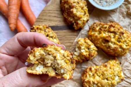 Proteinhaltige Müslistangen für die Lunchbox