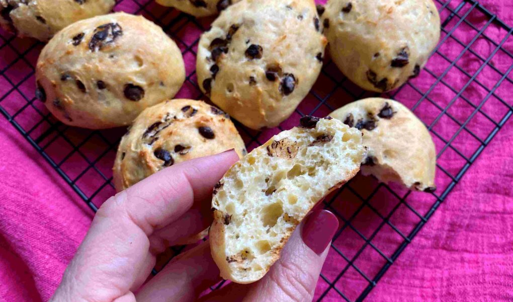 Gesunde Schokobrötchen für die Lunchbox