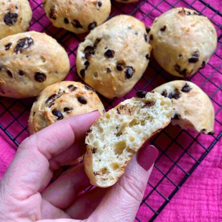 Gesunde Schokobrötchen für die Lunchbox
