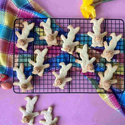 Knusprige Osterplätzchen - Süße Knusperhäschen
