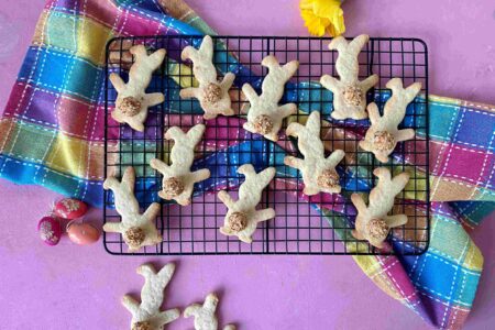 Knusprige Osterplätzchen - Süße Knusperhäschen