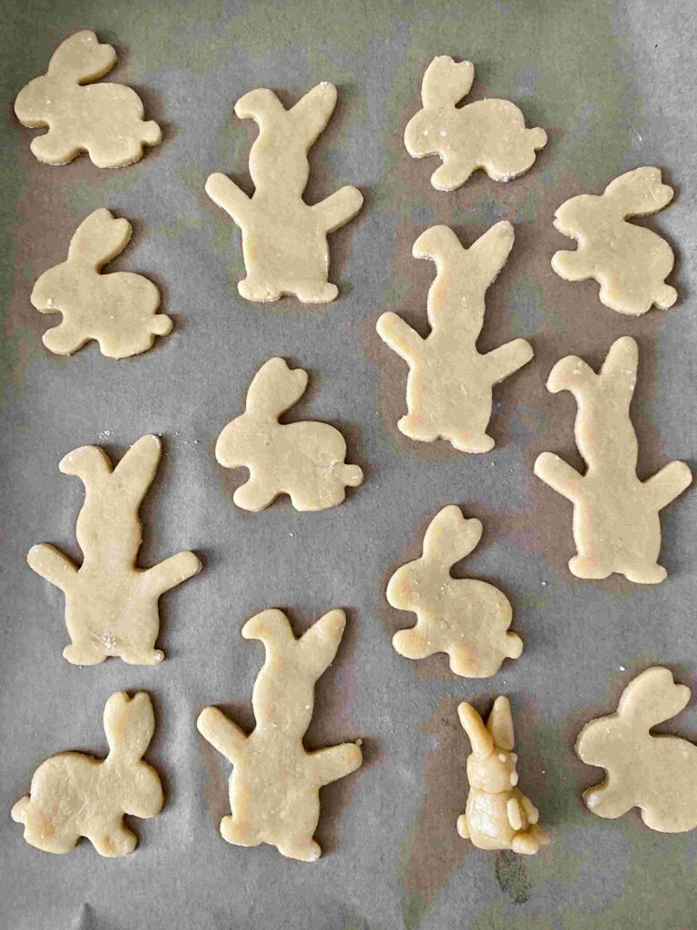 Knusprige Osterplätzchen - Süße Knusperhäschen
