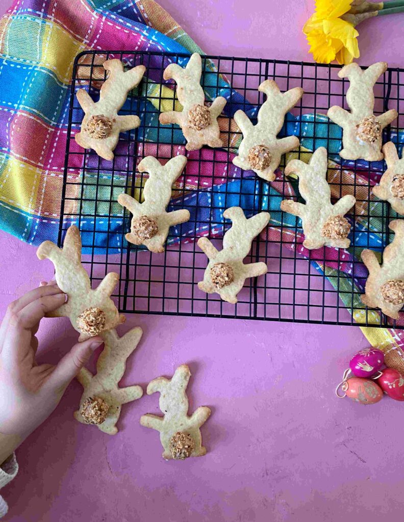 Knusprige Osterplätzchen - Süße Knusperhäschen