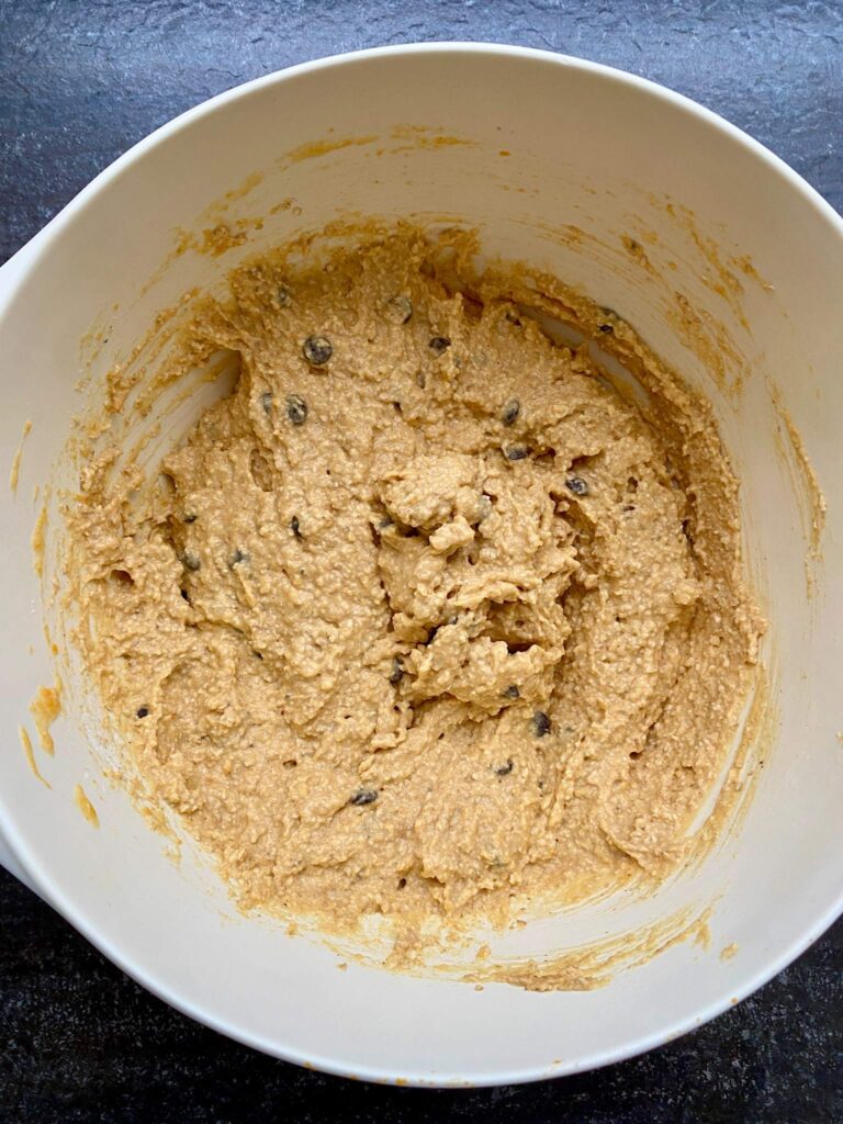 Proteinreiche Schoko-Kürbismuffins mit Quark und Haferflocken